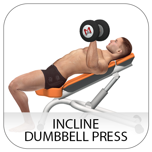 Incline dumbbell press